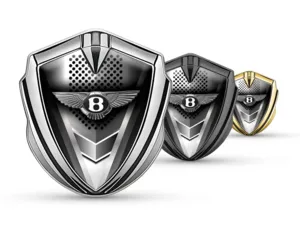 Bentley Silicone Emblema Badge Look Moderno Stile High-End